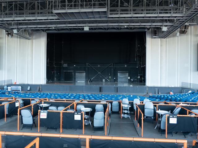 Truliant Amphitheater - Section Vip Box 56 Seat View