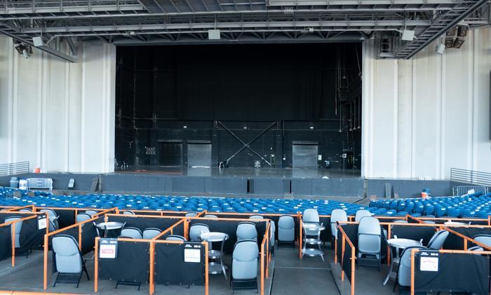 Truliant Amphitheater - Section Vip Box 56 Seat View