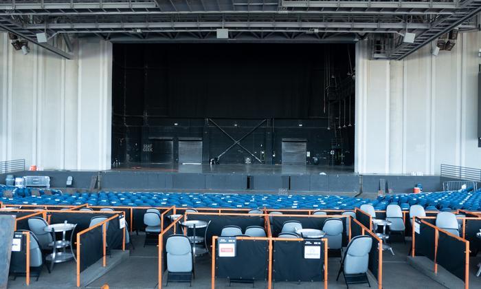 Truliant Amphitheater - Section Vip Box 57 Seat View