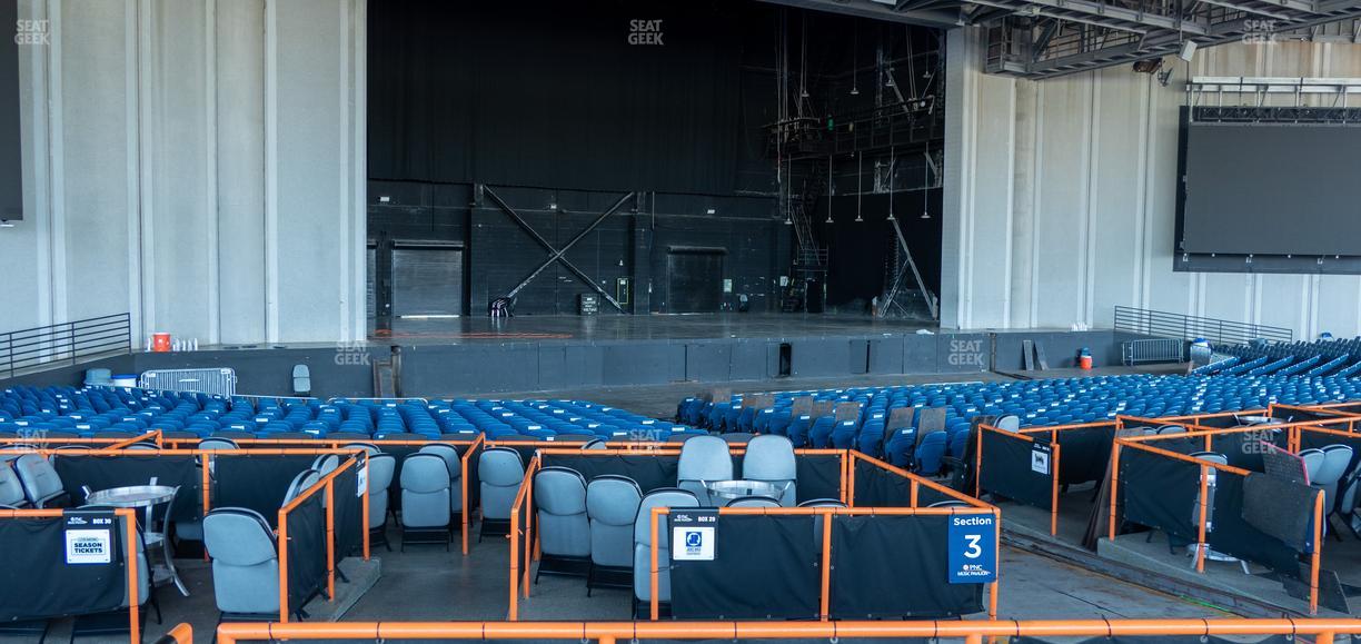 Truliant Amphitheater - Section Vip Box 60 Seat View