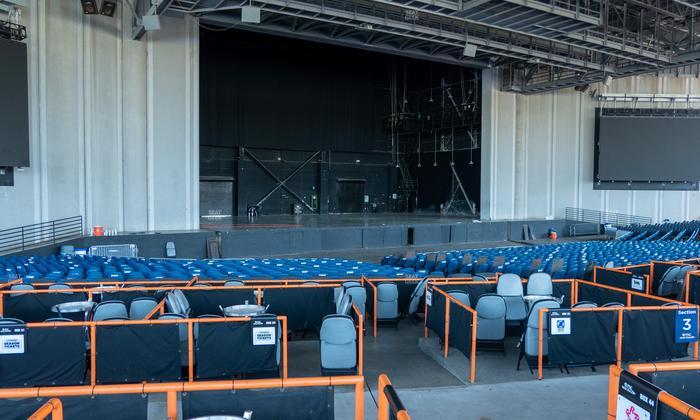 Truliant Amphitheater - Section Vip Box 61 Seat View