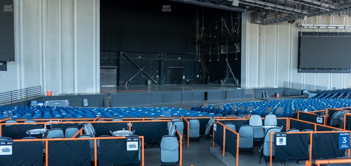 Truliant Amphitheater - Section Vip Box 61 Seat View