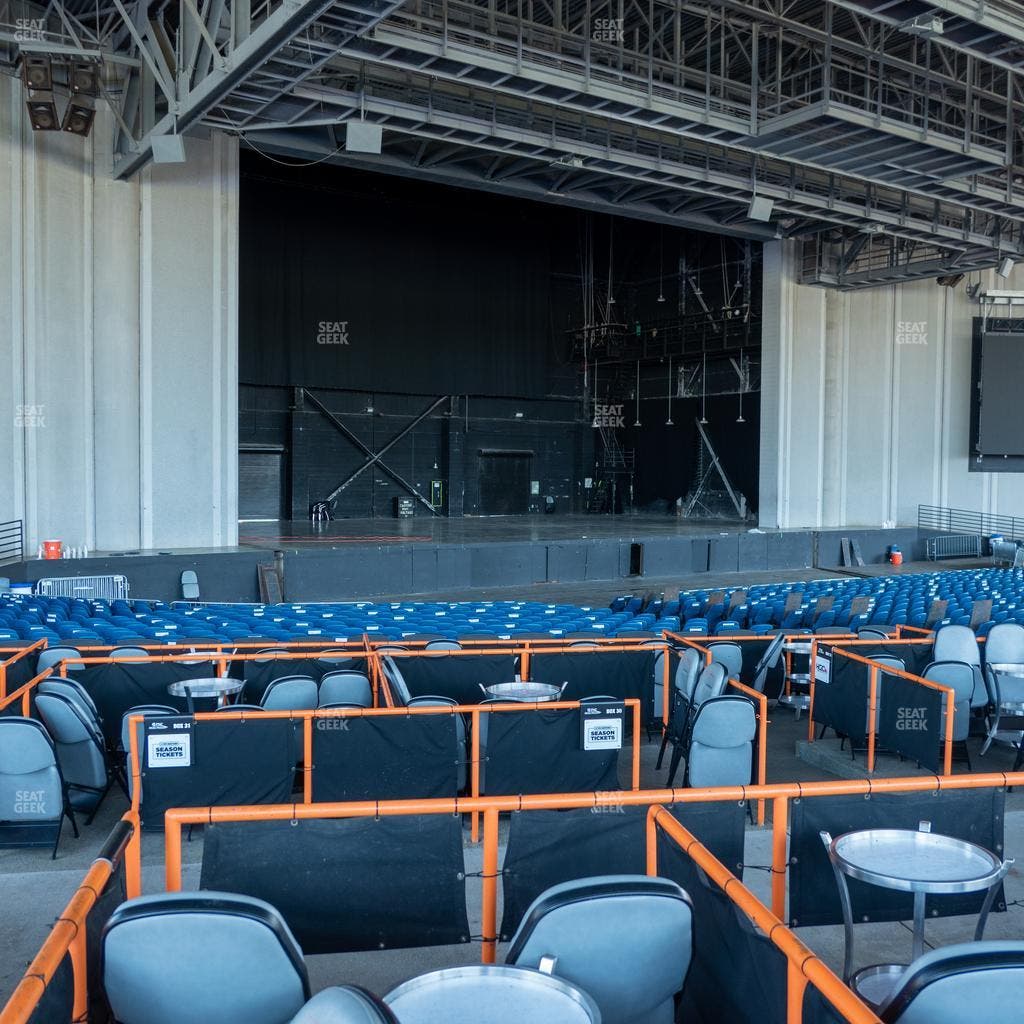 Truliant Amphitheater - Section Vip Box 62 Seat View