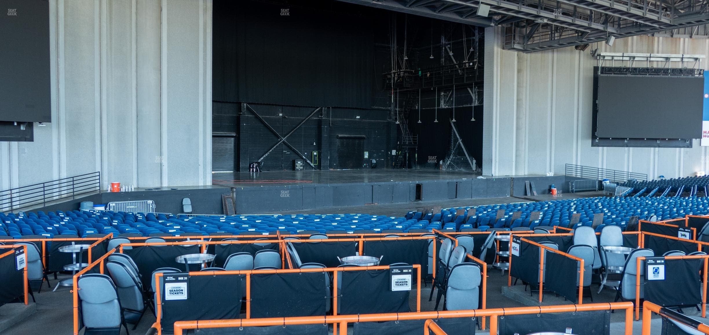 Truliant Amphitheater - Section Vip Box 62 Seat View