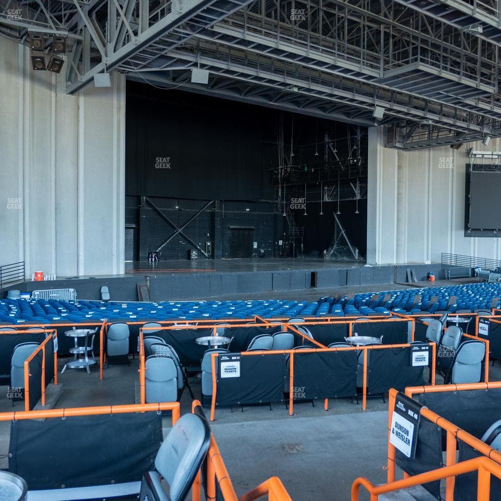 Truliant Amphitheater - Section Vip Box 63 Seat View