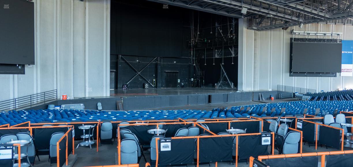 Truliant Amphitheater - Section Vip Box 63 Seat View