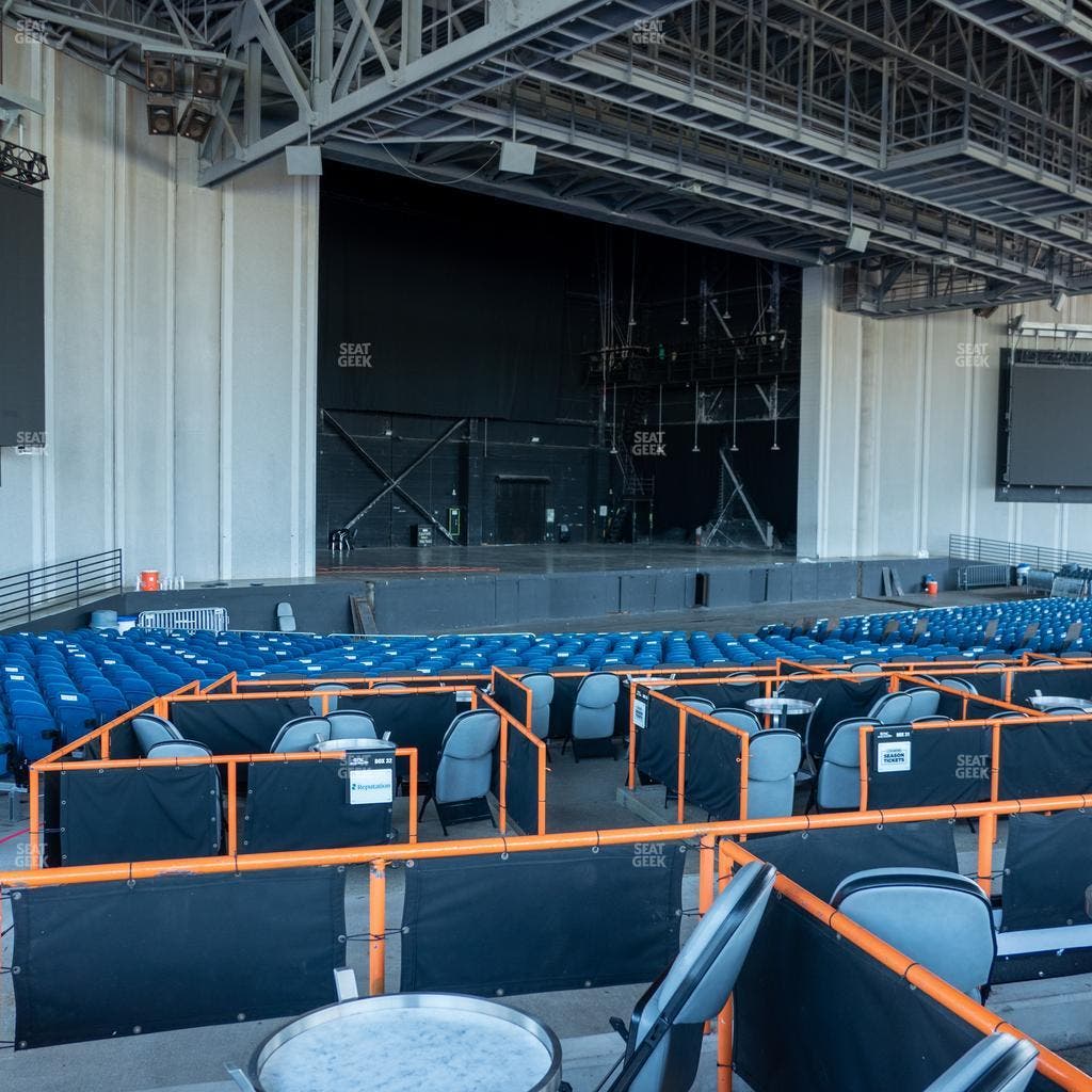 Truliant Amphitheater - Section Vip Box 64 Seat View