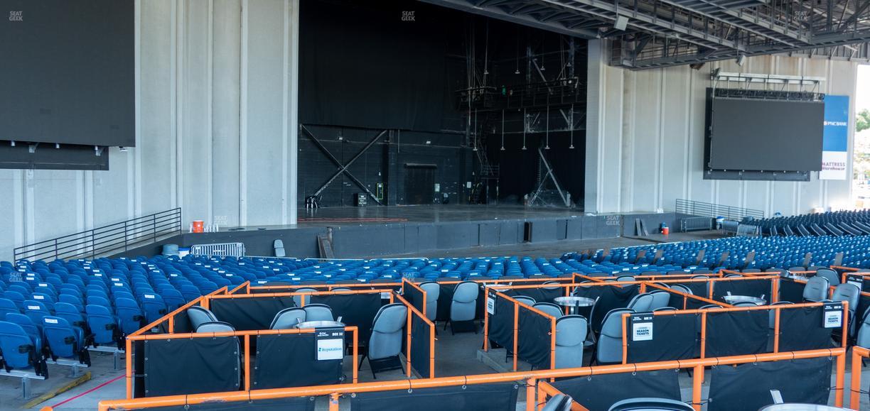 Truliant Amphitheater - Section Vip Box 64 Seat View