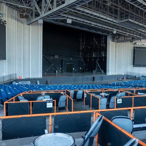 Truliant Amphitheater - Section Vip Box 64 Seat View