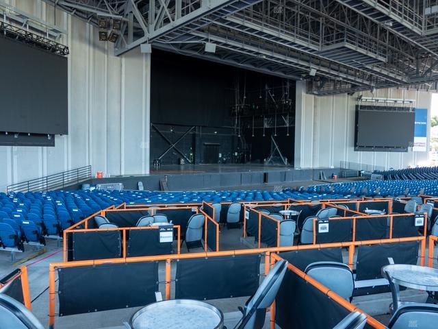 Truliant Amphitheater - Section Vip Box 64 Seat View
