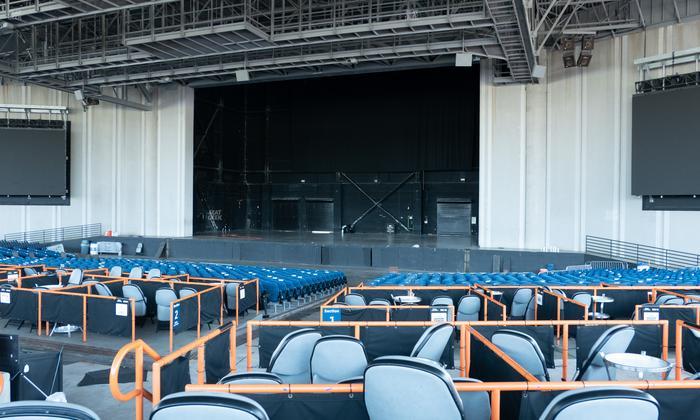 Truliant Amphitheater - Section Vip Box 67 Seat View