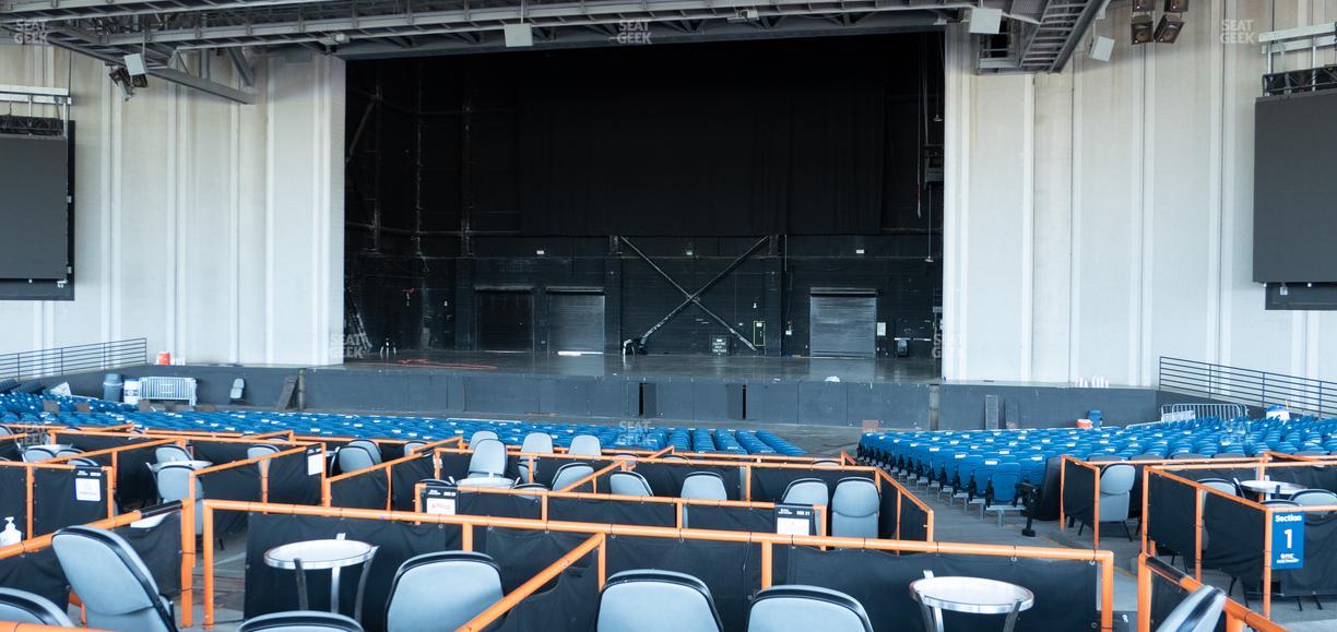 Truliant Amphitheater - Section Vip Box 68 Seat View