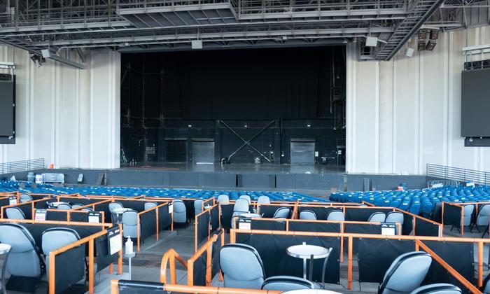 Truliant Amphitheater - Section Vip Box 69 Seat View