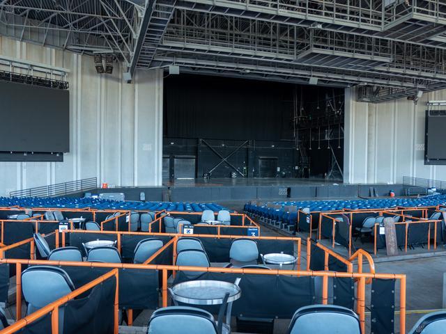 Truliant Amphitheater - Section Vip Box 74 Seat View