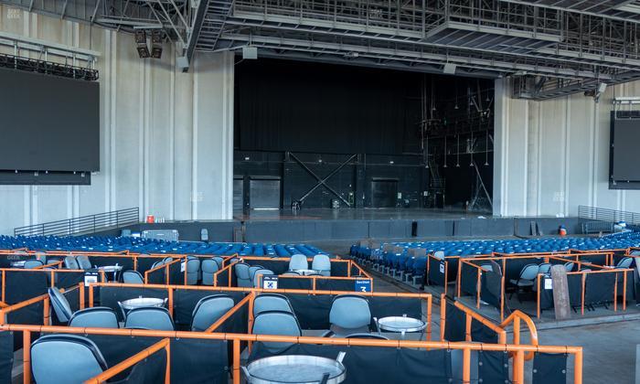 Truliant Amphitheater - Section Vip Box 74 Seat View