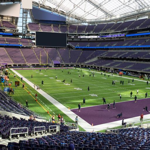 U.S. Bank Stadium - Section 101 Seat View