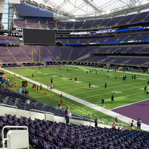 U.S. Bank Stadium - Section 103 Seat View