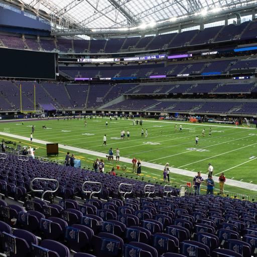 U.S. Bank Stadium - Section 105 Seat View