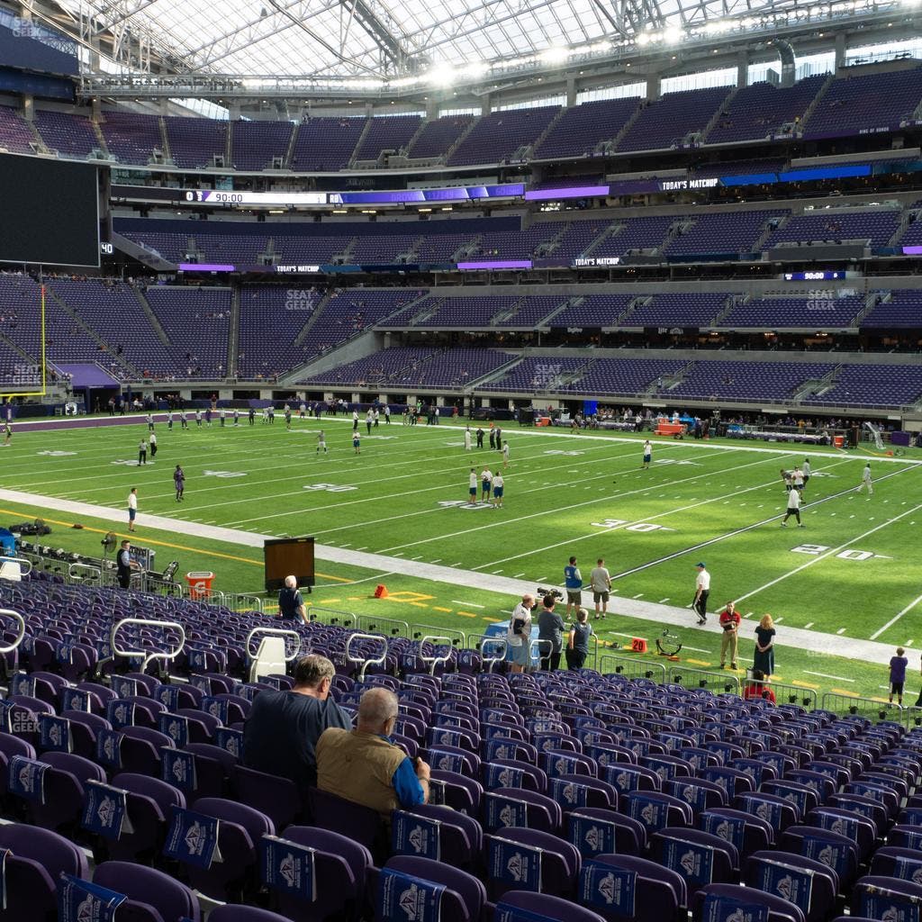 U.S. Bank Stadium - Section 106 Seat View