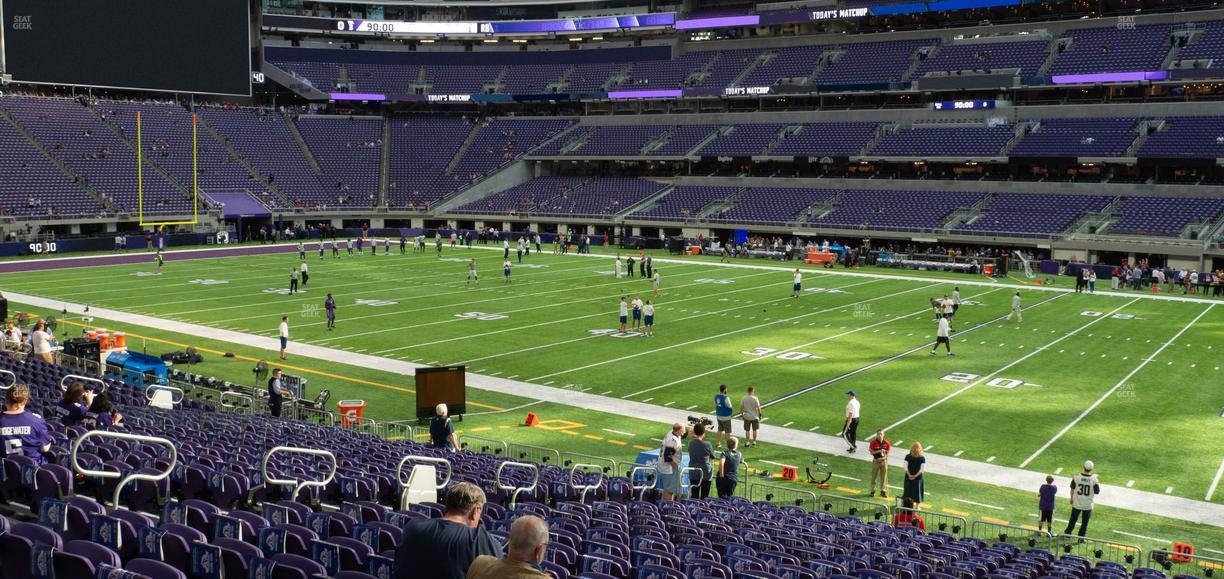 U.S. Bank Stadium - Section 106 Seat View