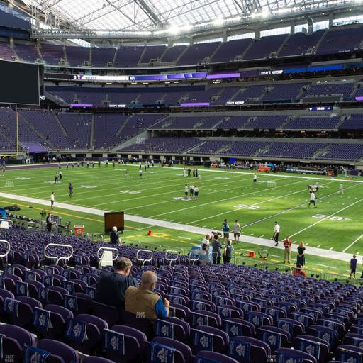 U.S. Bank Stadium - Section 106 Seat View