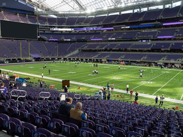 U.S. Bank Stadium - Section 106 Seat View