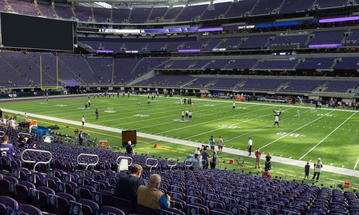 U.S. Bank Stadium - Section 106 Seat View