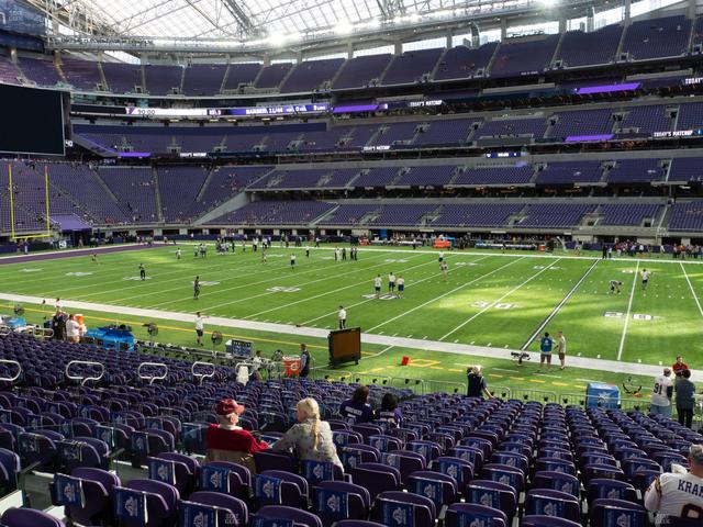 U.S. Bank Stadium - Section 107 Seat View