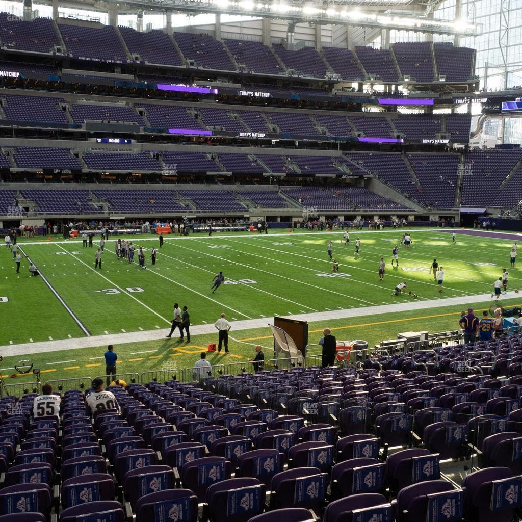 U.S. Bank Stadium - Section 111 Seat View