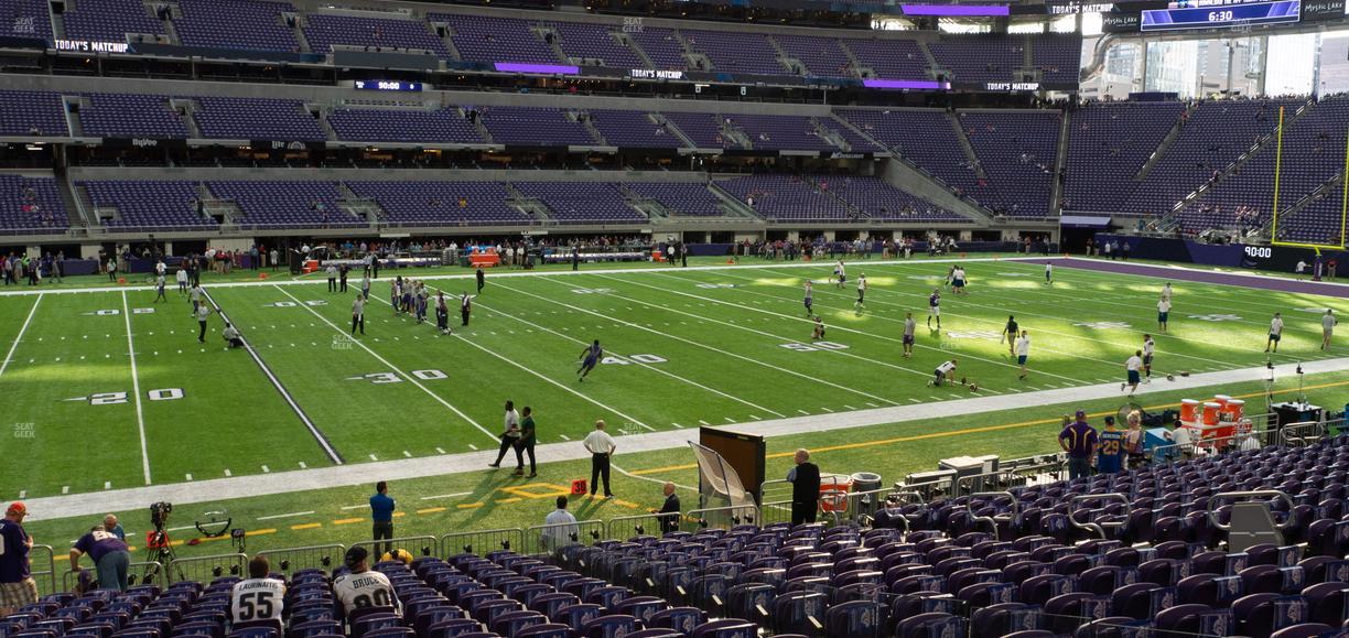 U.S. Bank Stadium - Section 111 Seat View