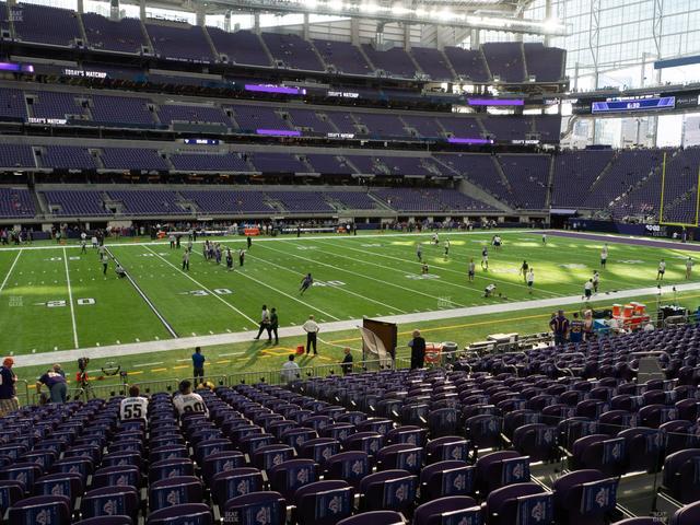 U.S. Bank Stadium - Section 111 Seat View