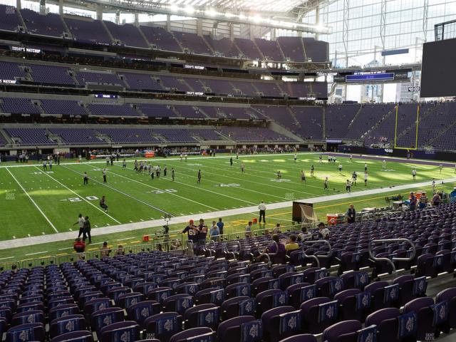 U.S. Bank Stadium - Section 112 Seat View