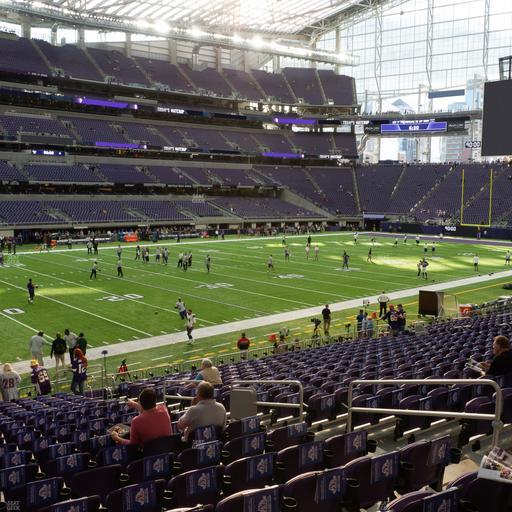 U.S. Bank Stadium - Section 113 Seat View