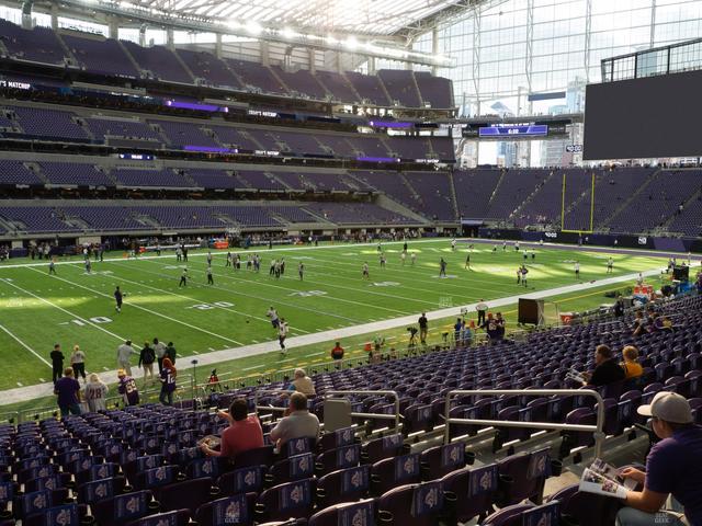 U.S. Bank Stadium - Section 113 Seat View