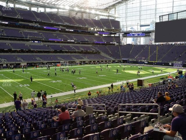 U.S. Bank Stadium - Section 113 Seat View