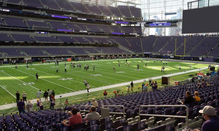 U.S. Bank Stadium - Section 113 Seat View