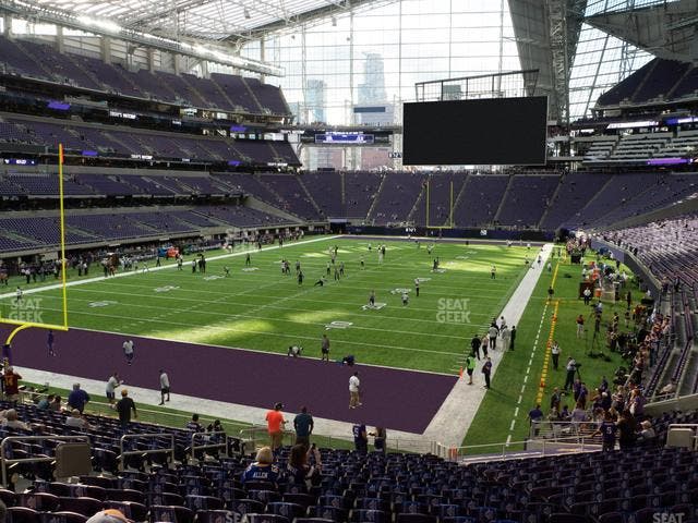 U.S. Bank Stadium - Section 116 Seat View