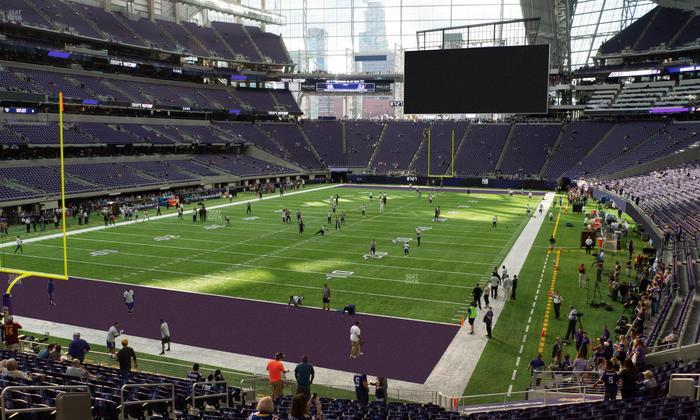 U.S. Bank Stadium - Section 116 Seat View