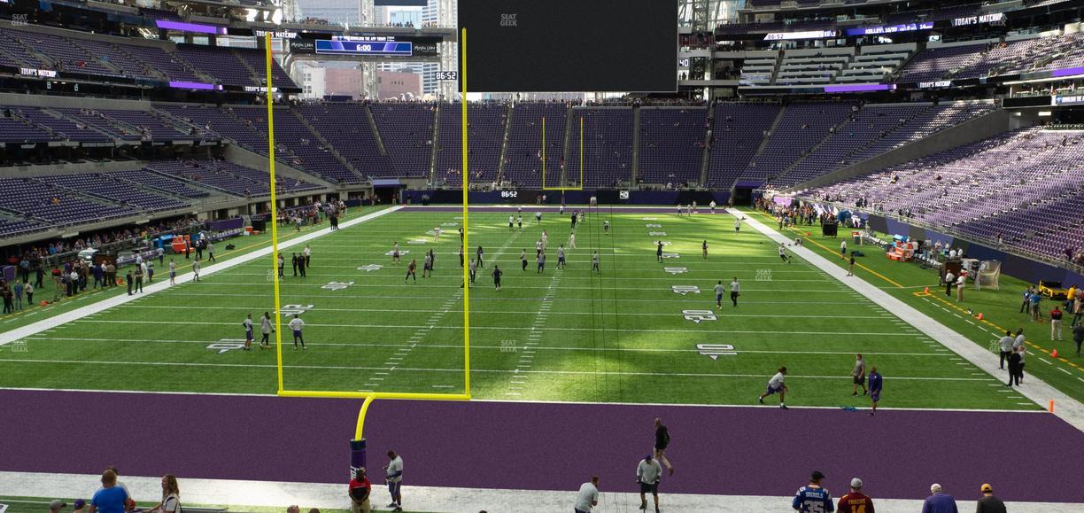 U.S. Bank Stadium - Section 119 Seat View
