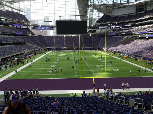 U.S. Bank Stadium - Section 120 Seat View