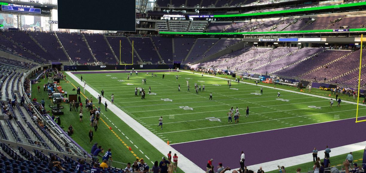 U.S. Bank Stadium - Section 122 Seat View
