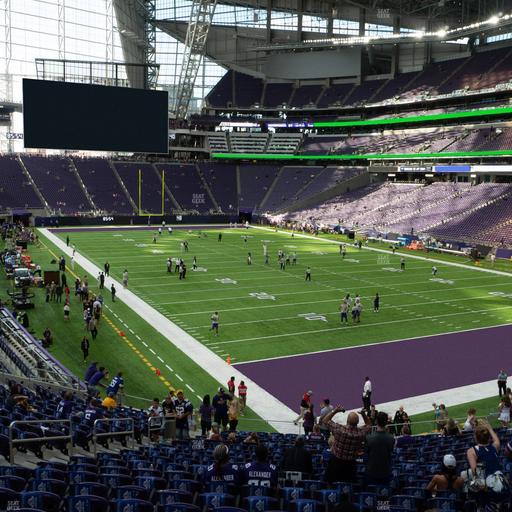 U.S. Bank Stadium - Section 122 Seat View