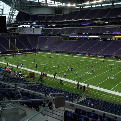 U.S. Bank Stadium - Section 126 Seat View