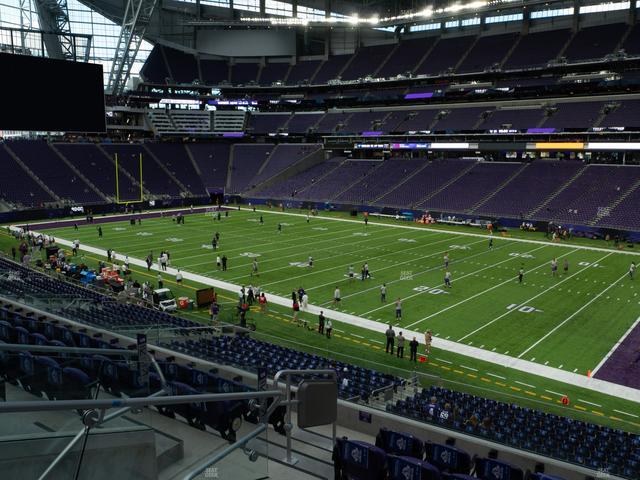 U.S. Bank Stadium - Section 126 Seat View