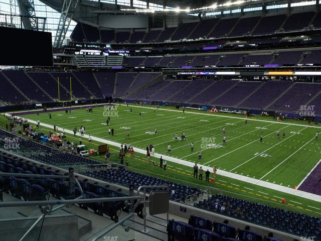 U.S. Bank Stadium - Section 126 Seat View