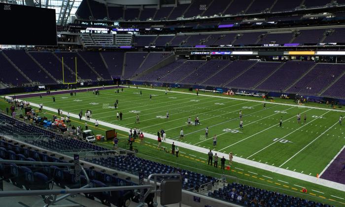 U.S. Bank Stadium - Section 126 Seat View