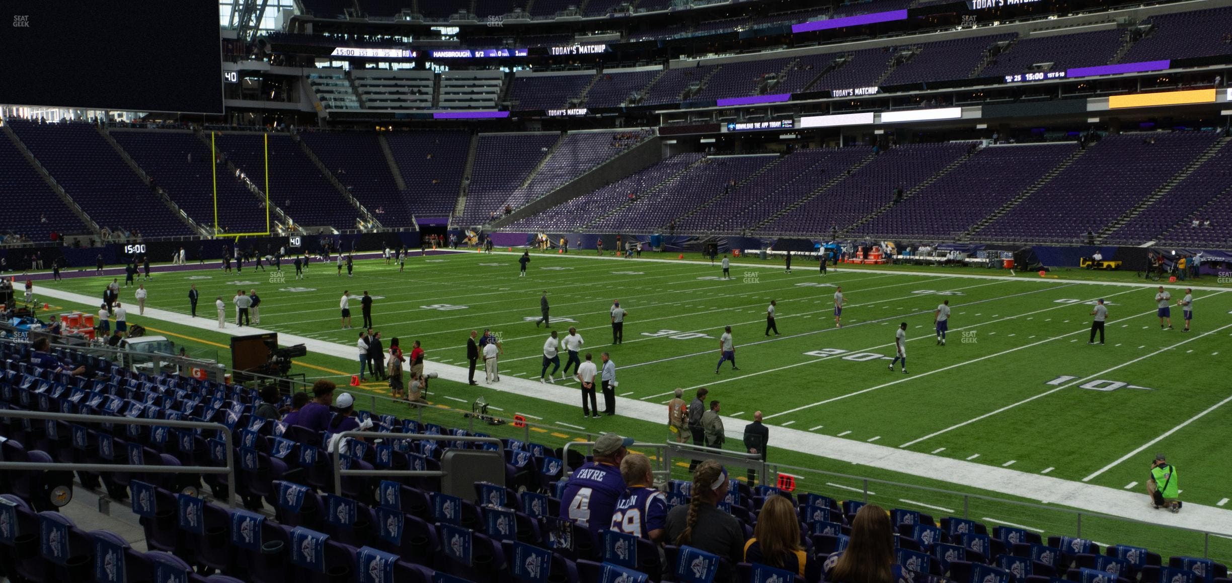 U.S. Bank Stadium - Section 127 Seat View