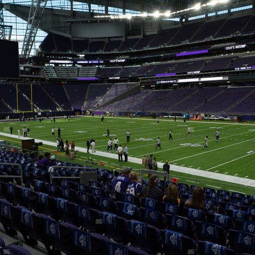 U.S. Bank Stadium - Section 127 Seat View