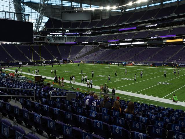 U.S. Bank Stadium - Section 127 Seat View