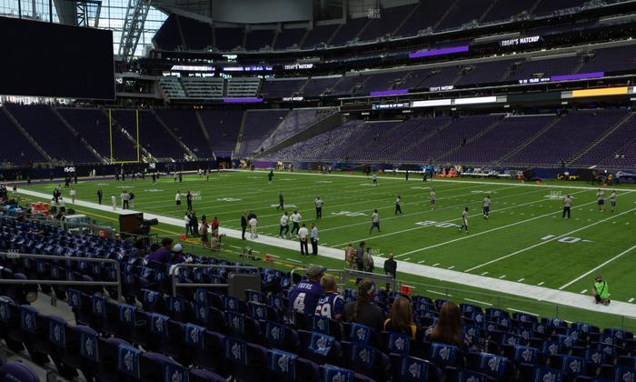 U.S. Bank Stadium - Section 127 Seat View